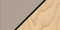 Sandtone Exterior with Pine Interior Color Swatch